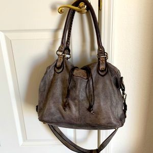 Vera Pelle Distressed Leather Purse